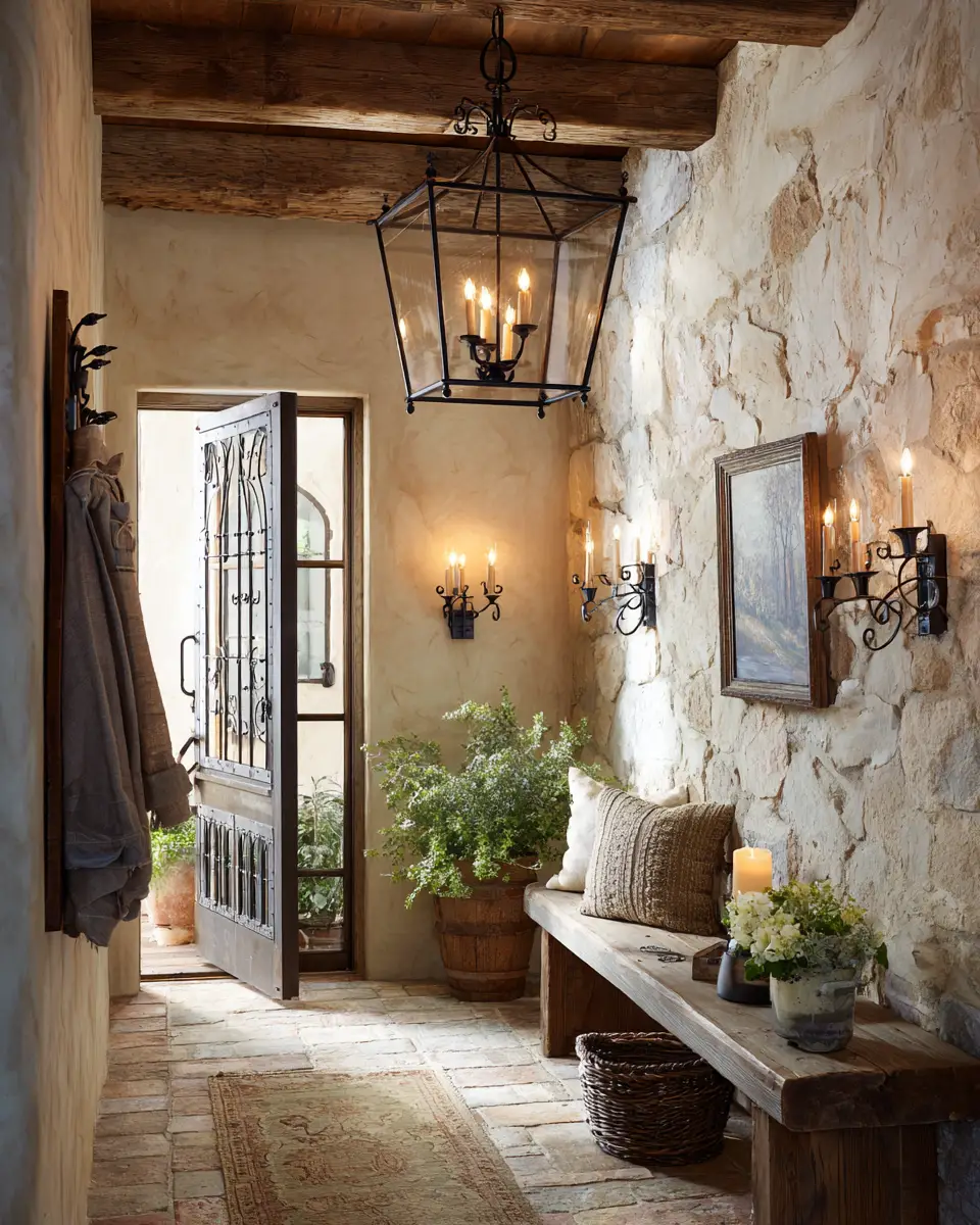 Cozy French Country Entryway Decor Ideas