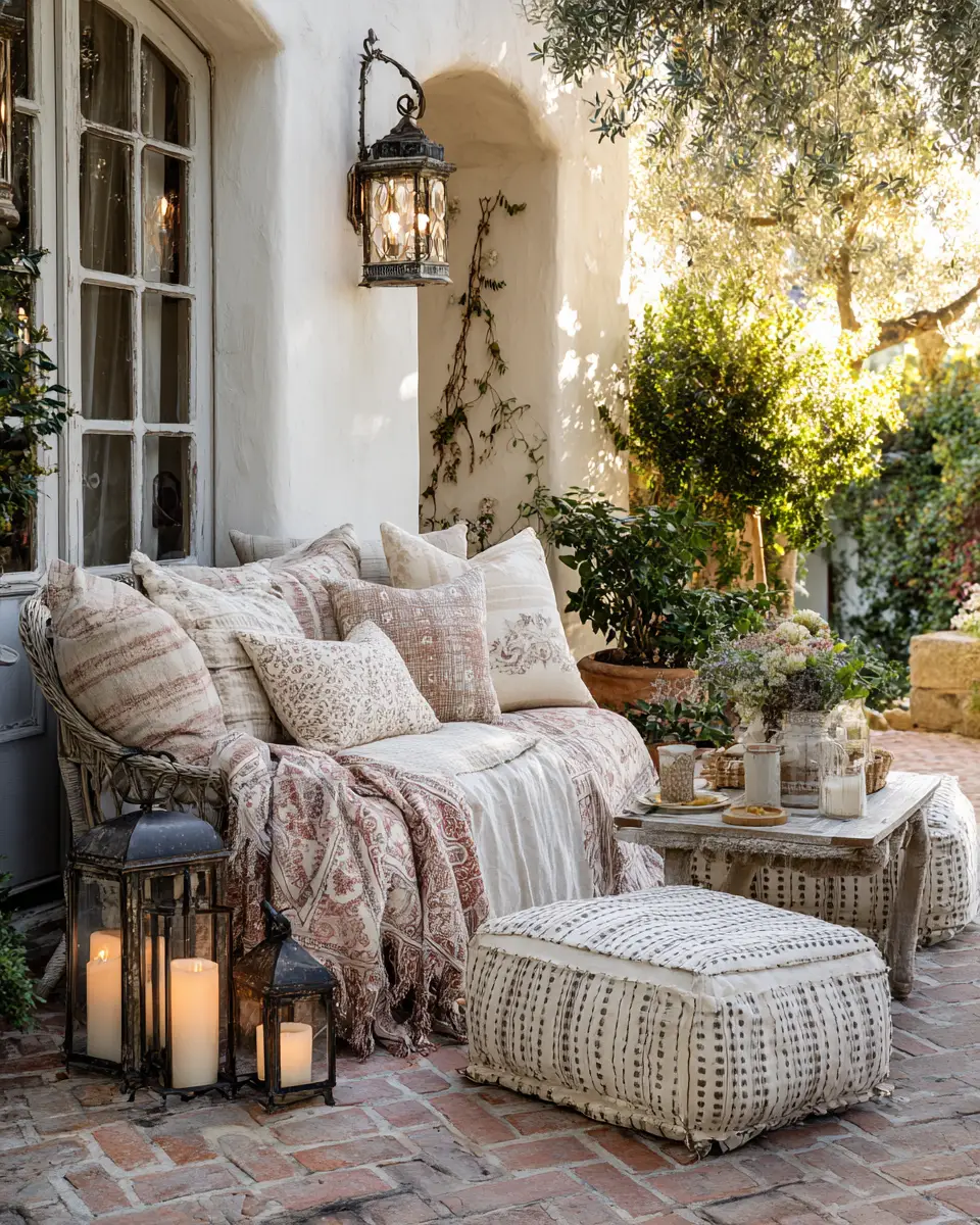 Cozy French Country Patio Decor Ideas