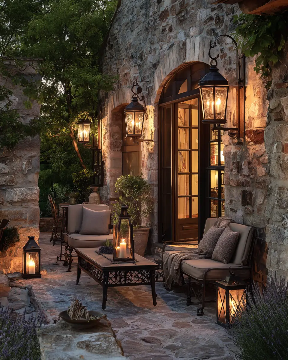 Cozy French Country Patio Decor Ideas