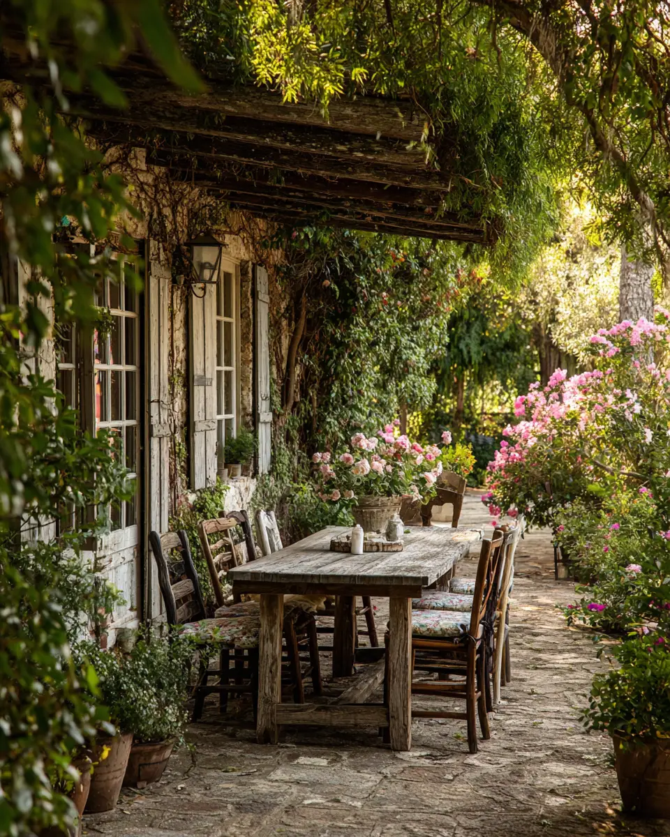 Cozy French Country Patio Decor Ideas