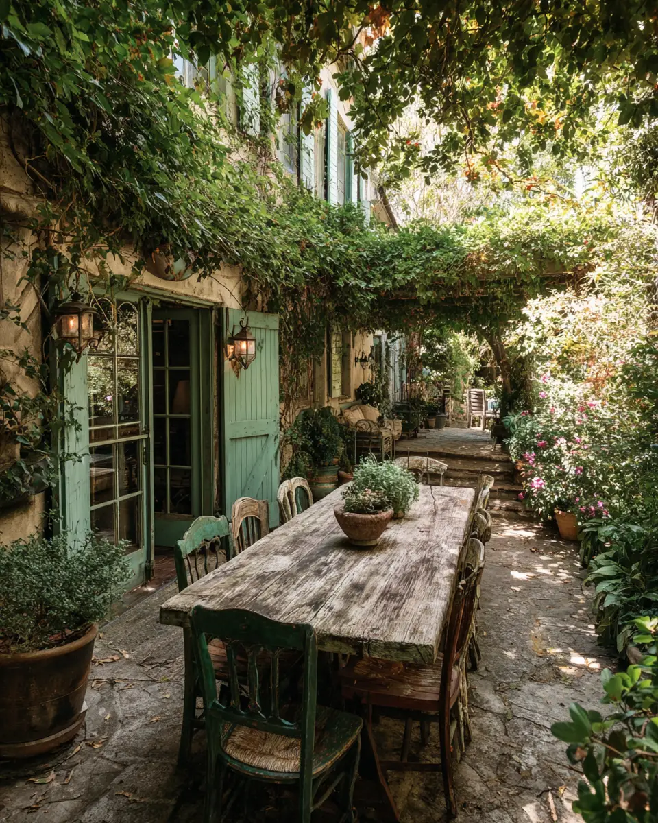Cozy French Country Patio Decor Ideas