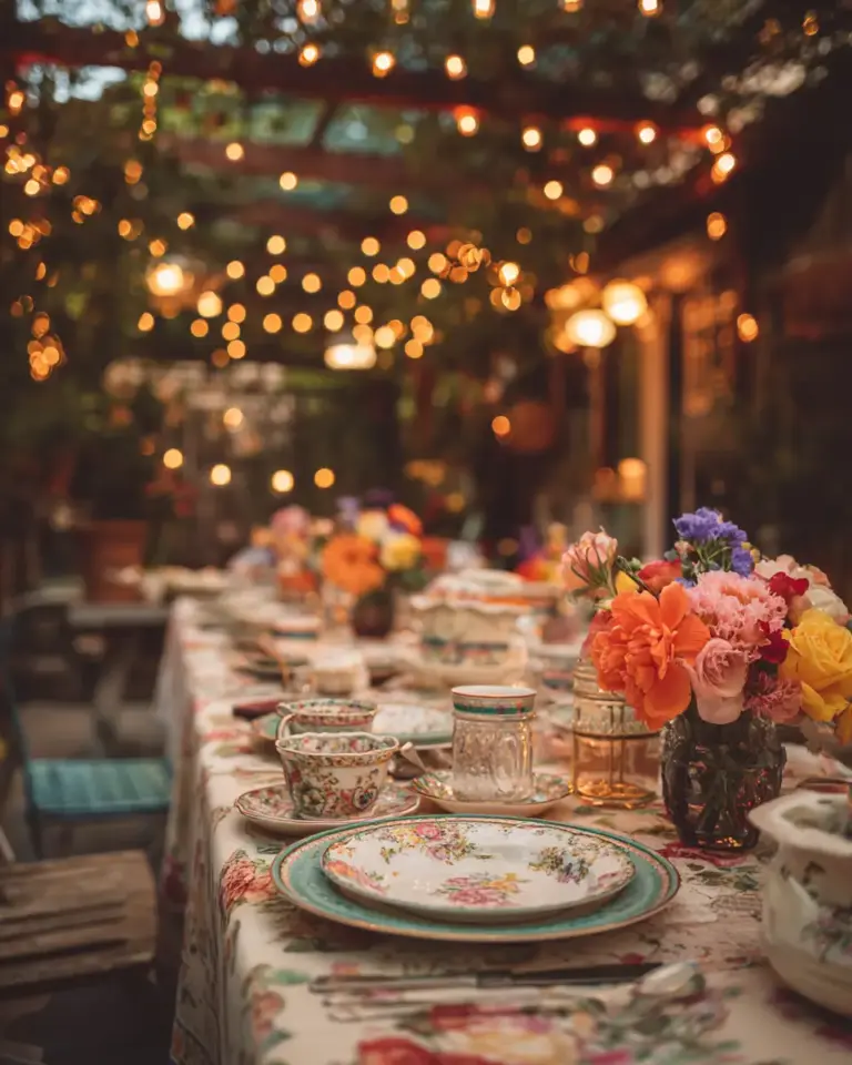 Cozy Grandmillennial Patio Decor Ideas - Featured