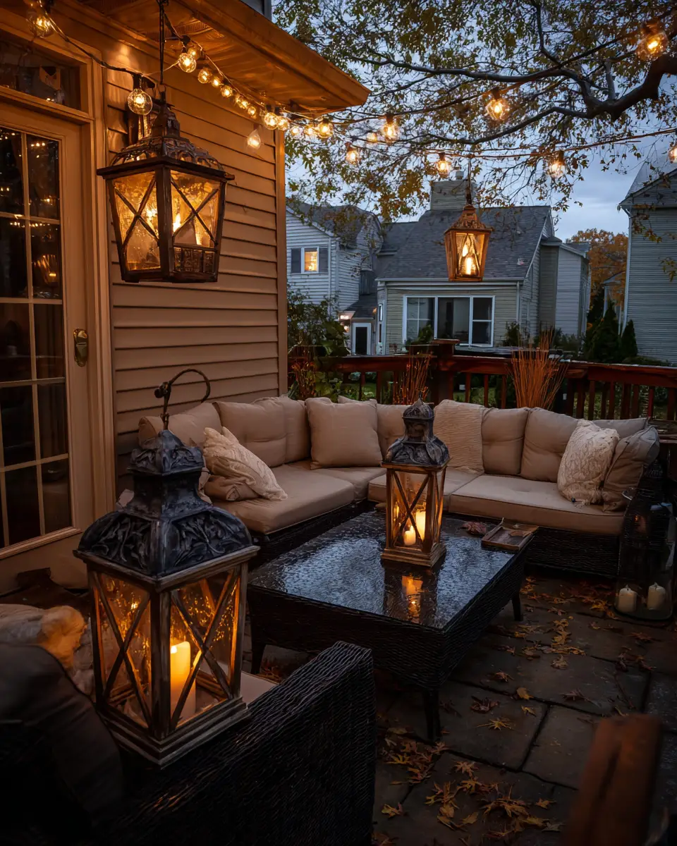 Cozy Grandmillennial Patio Decor Ideas