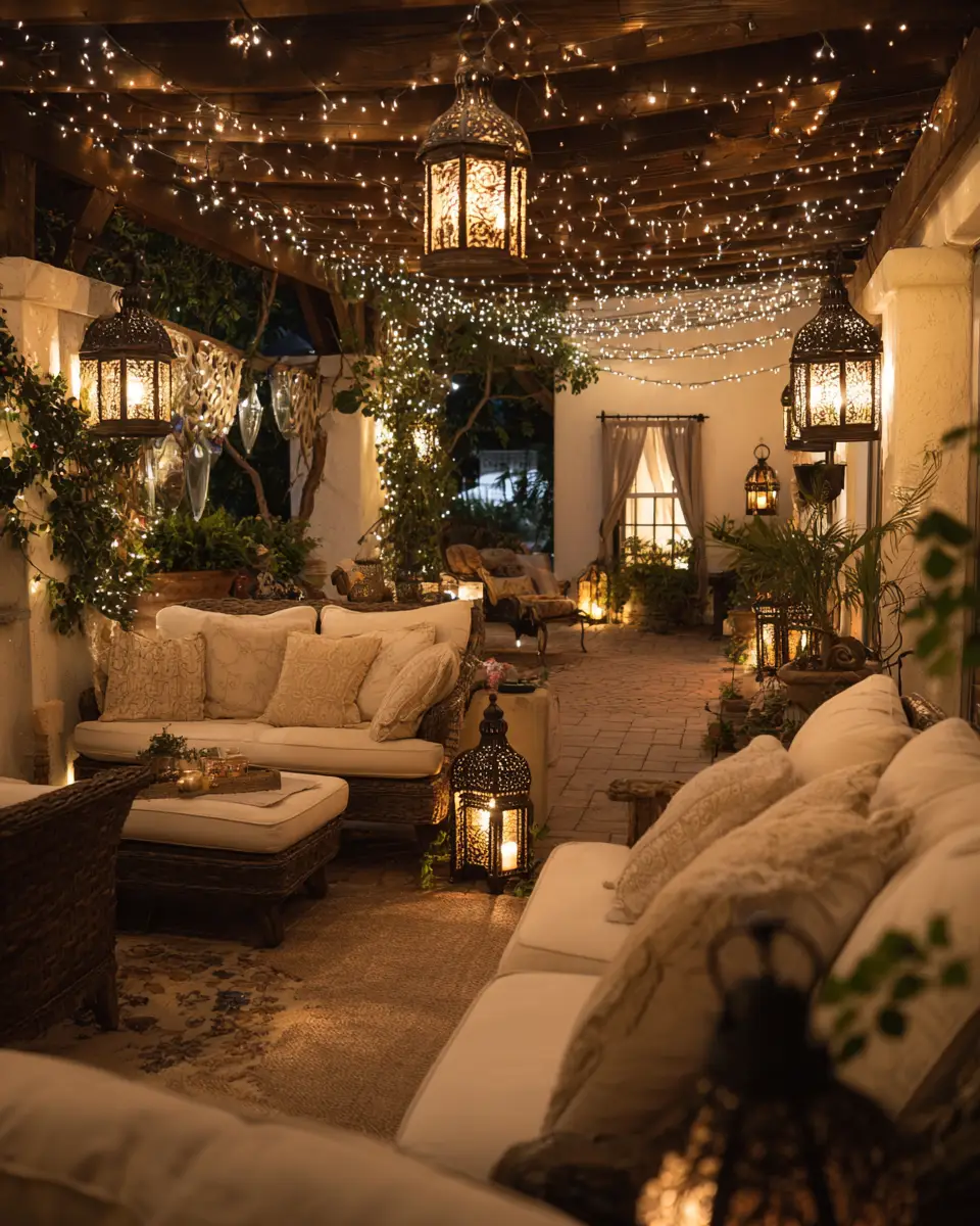 Cozy Grandmillennial Patio Decor Ideas