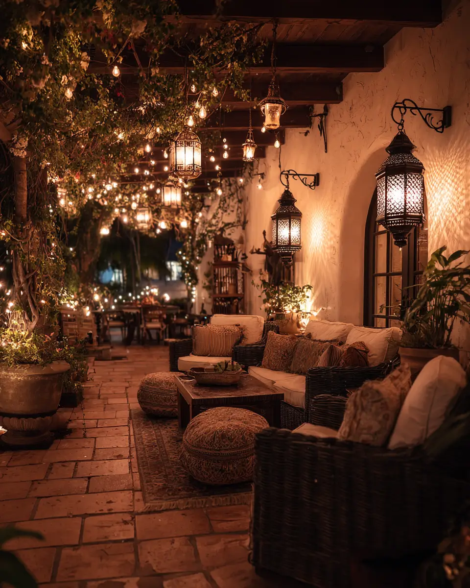 Cozy Grandmillennial Patio Decor Ideas