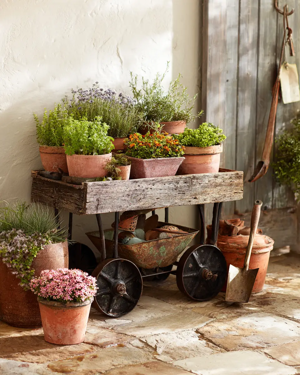 Cozy Grandmillennial Patio Decor Ideas