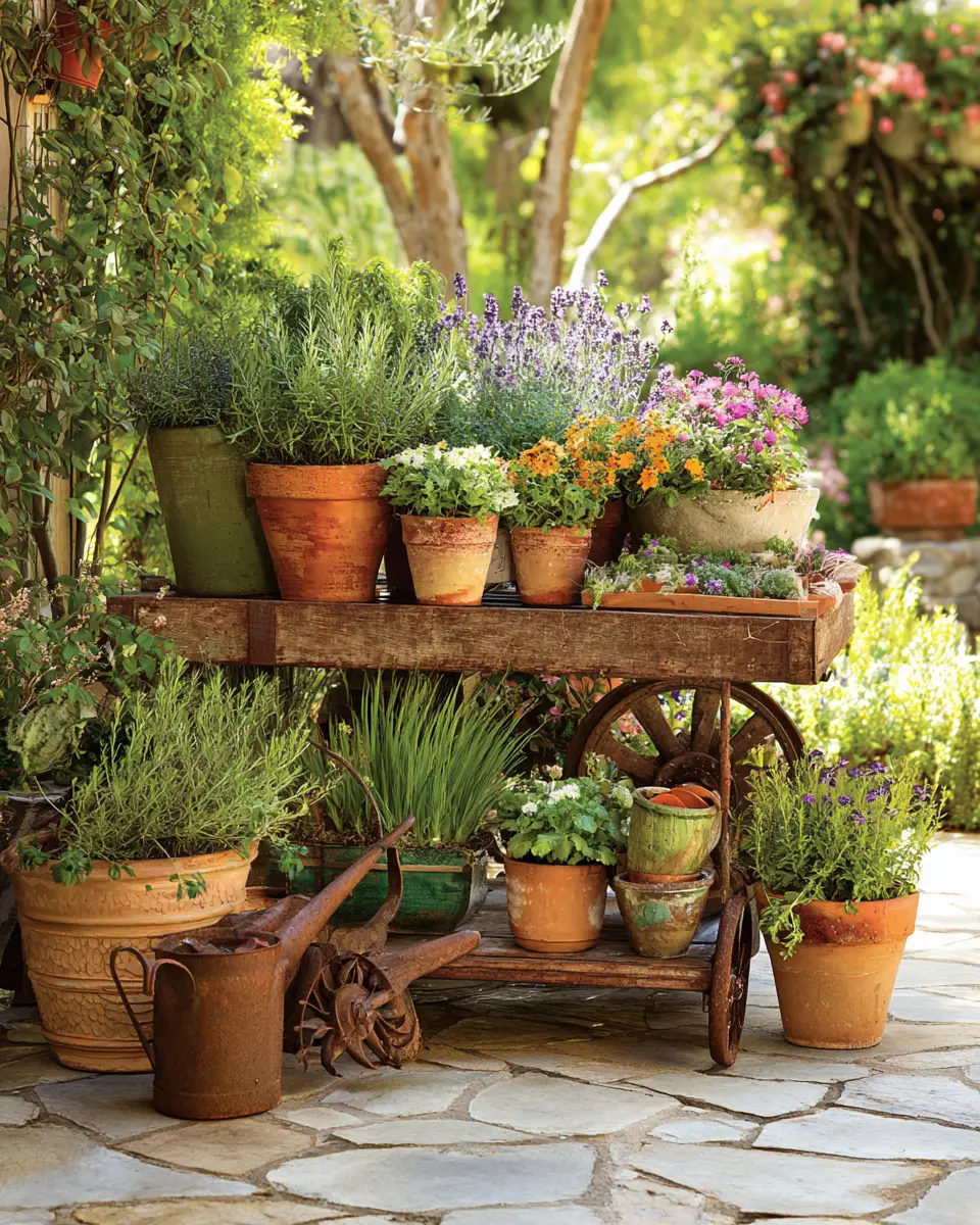 Cozy Grandmillennial Patio Decor Ideas