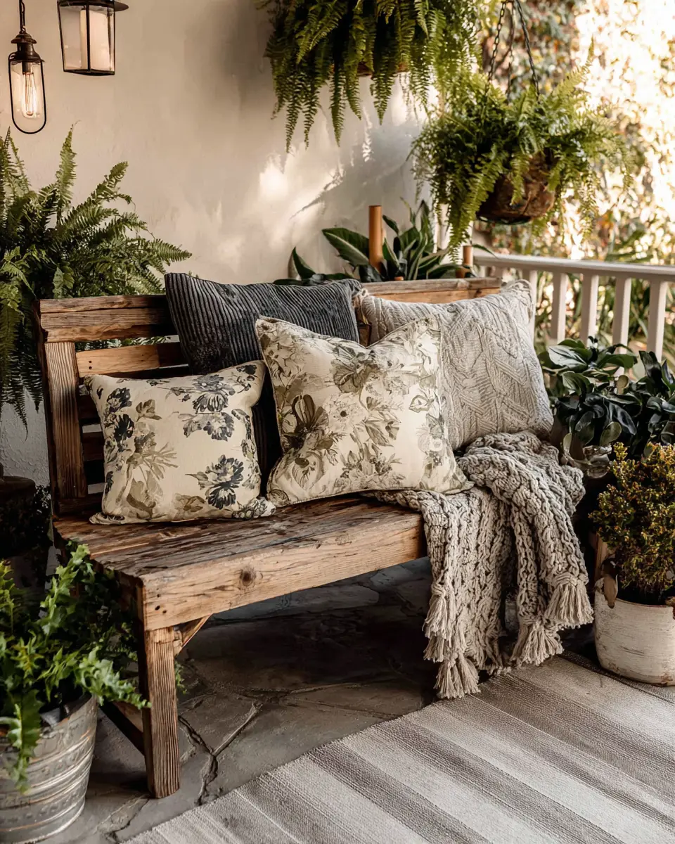 Cozy Grandmillennial Patio Decor Ideas