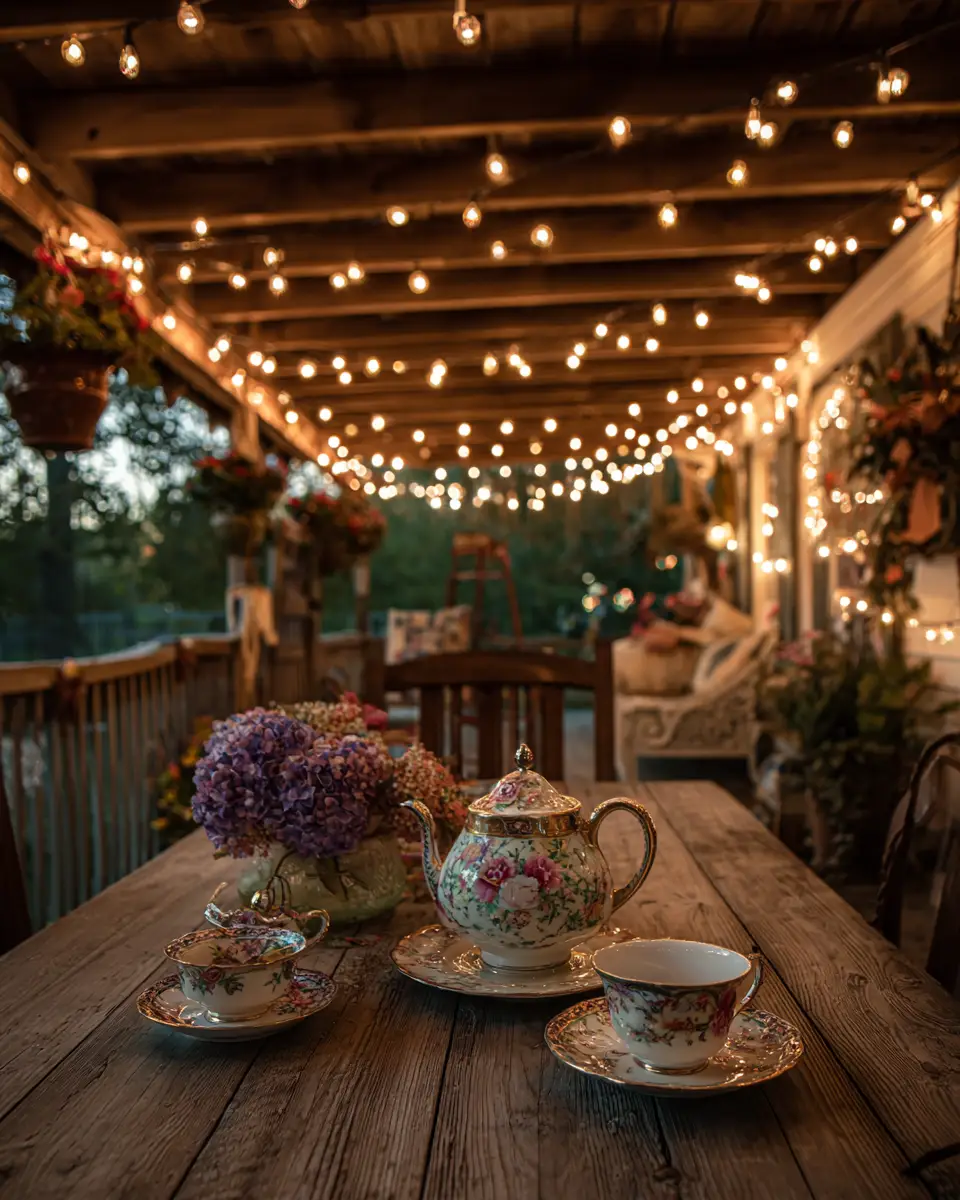 Cozy Grandmillennial Porch Decor Ideas