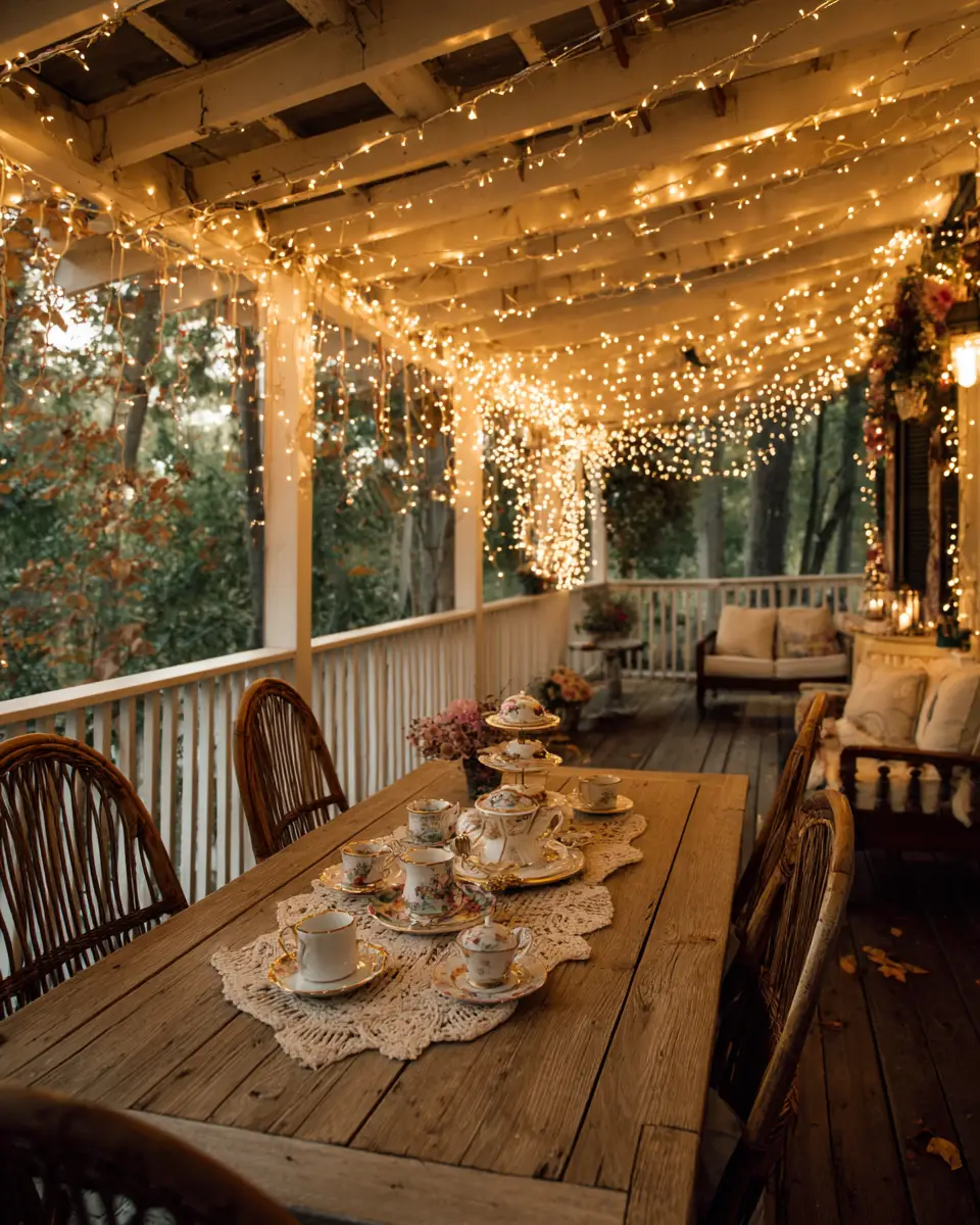 Cozy Grandmillennial Porch Decor Ideas