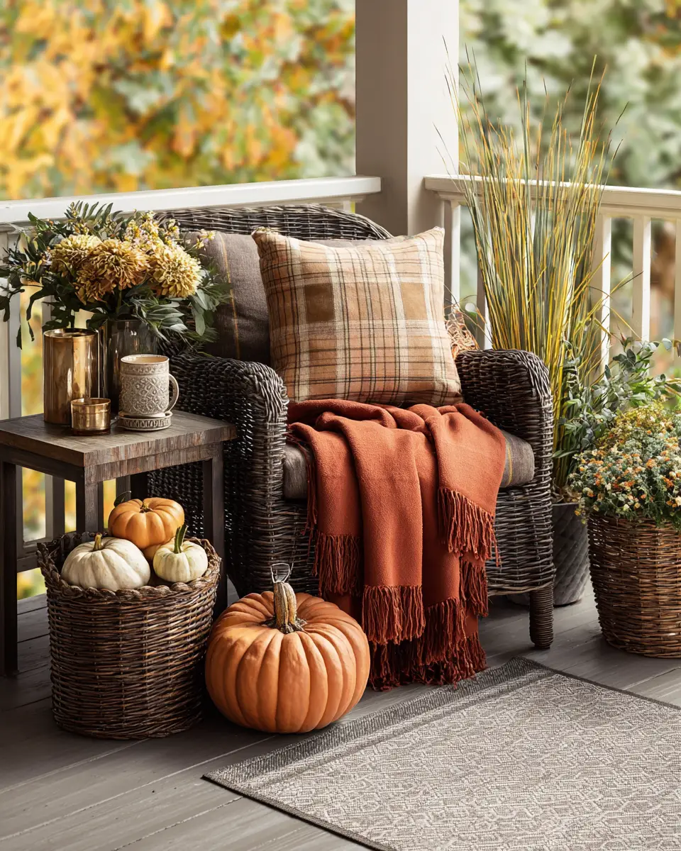 Cozy Grandmillennial Porch Decor Ideas