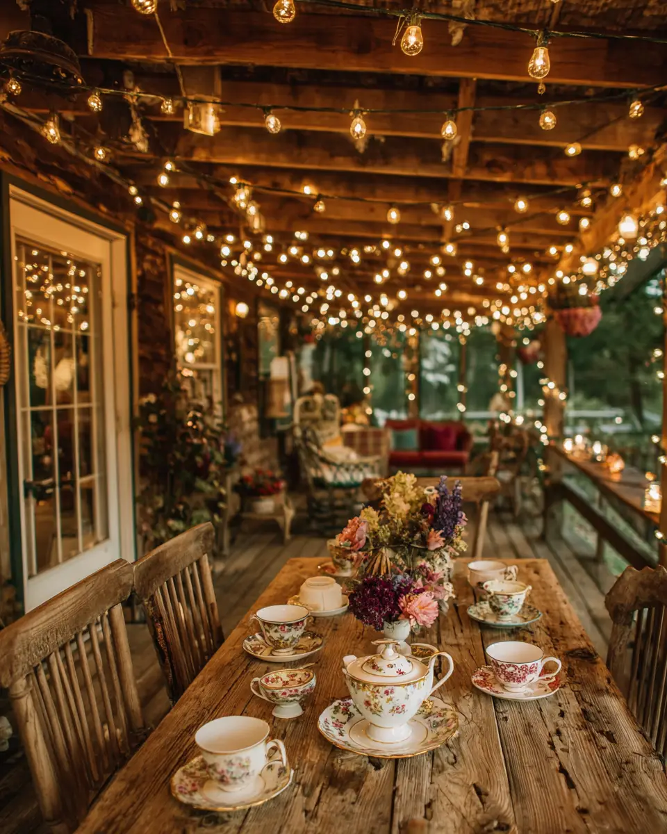 Cozy Grandmillennial Porch Decor Ideas