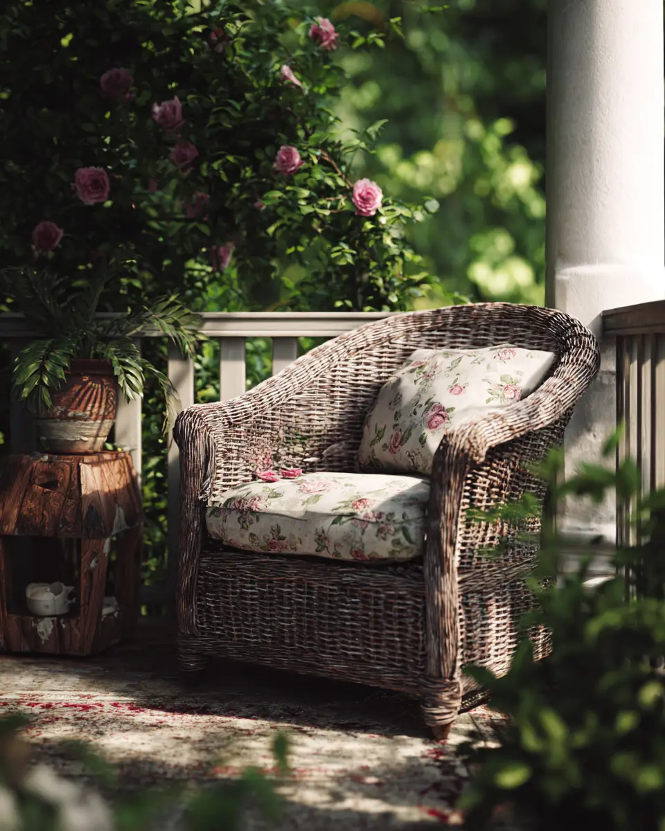 Cozy Grandmillennial Porch Decor Ideas