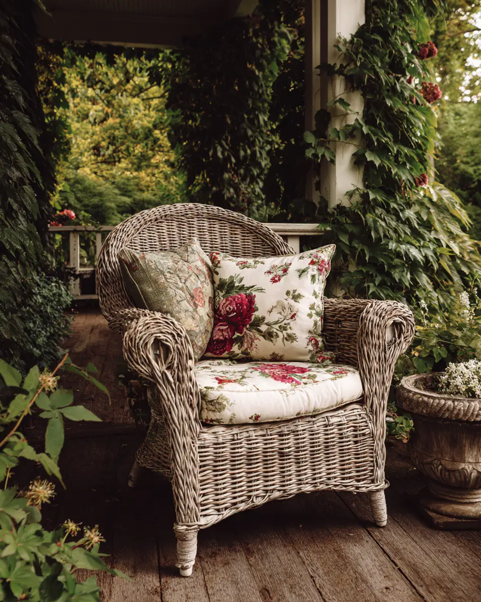 Cozy Grandmillennial Porch Decor Ideas