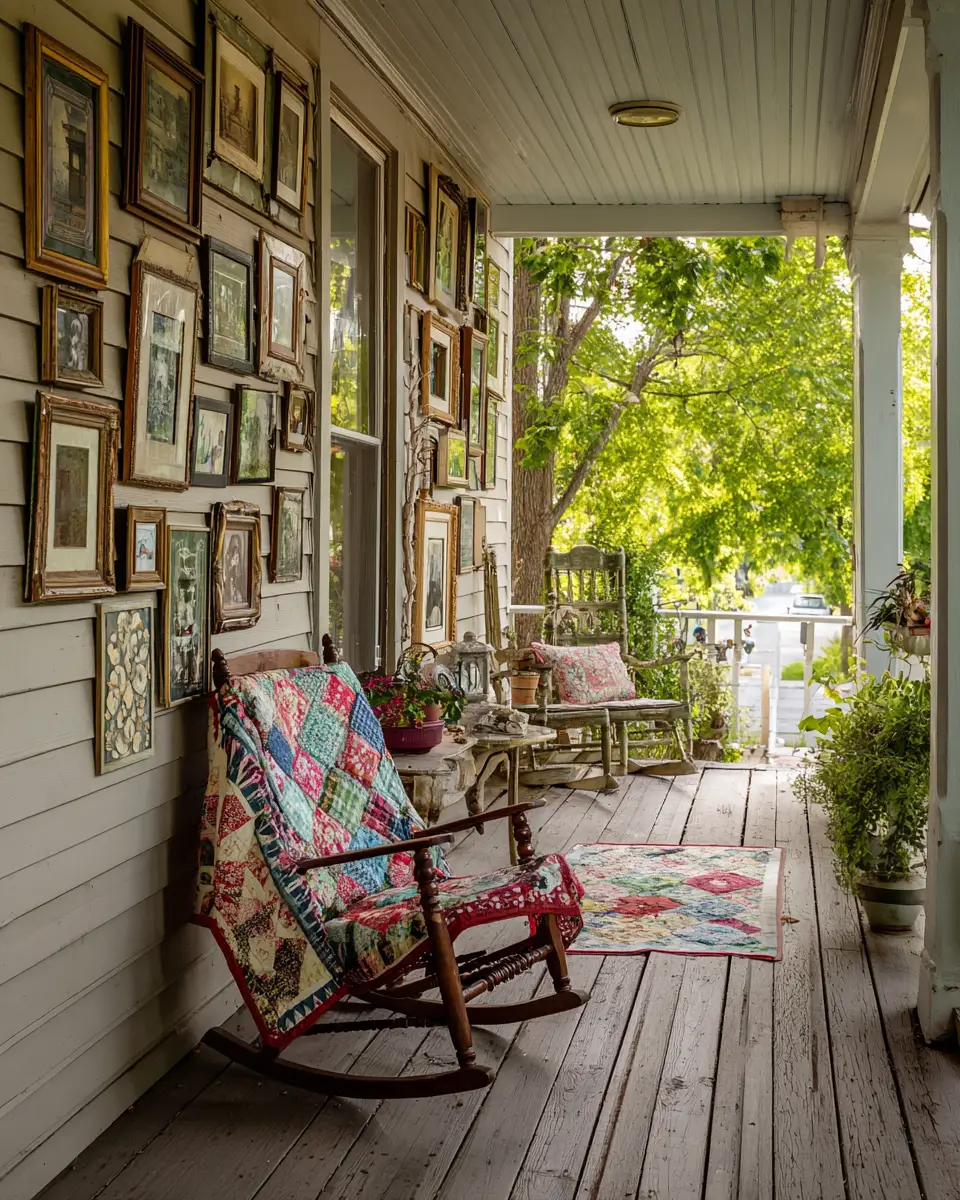 Cozy Grandmillennial Porch Decor Ideas