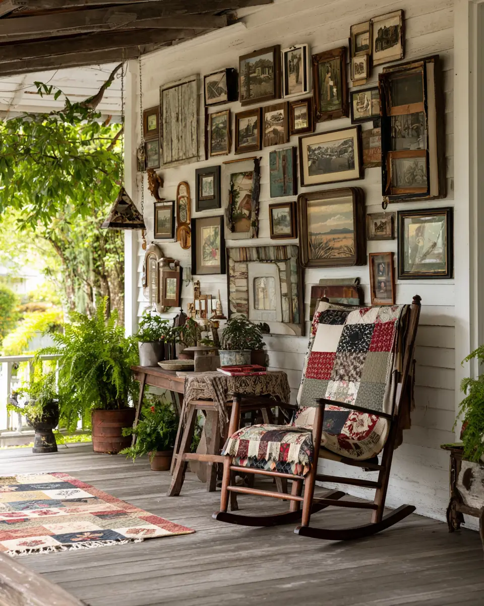 Cozy Grandmillennial Porch Decor Ideas