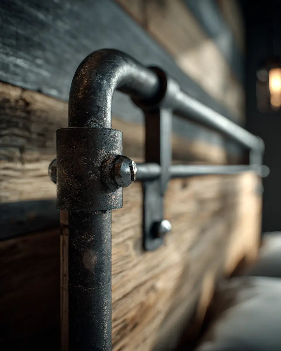 Cozy Industrial Bedroom Decor Ideas