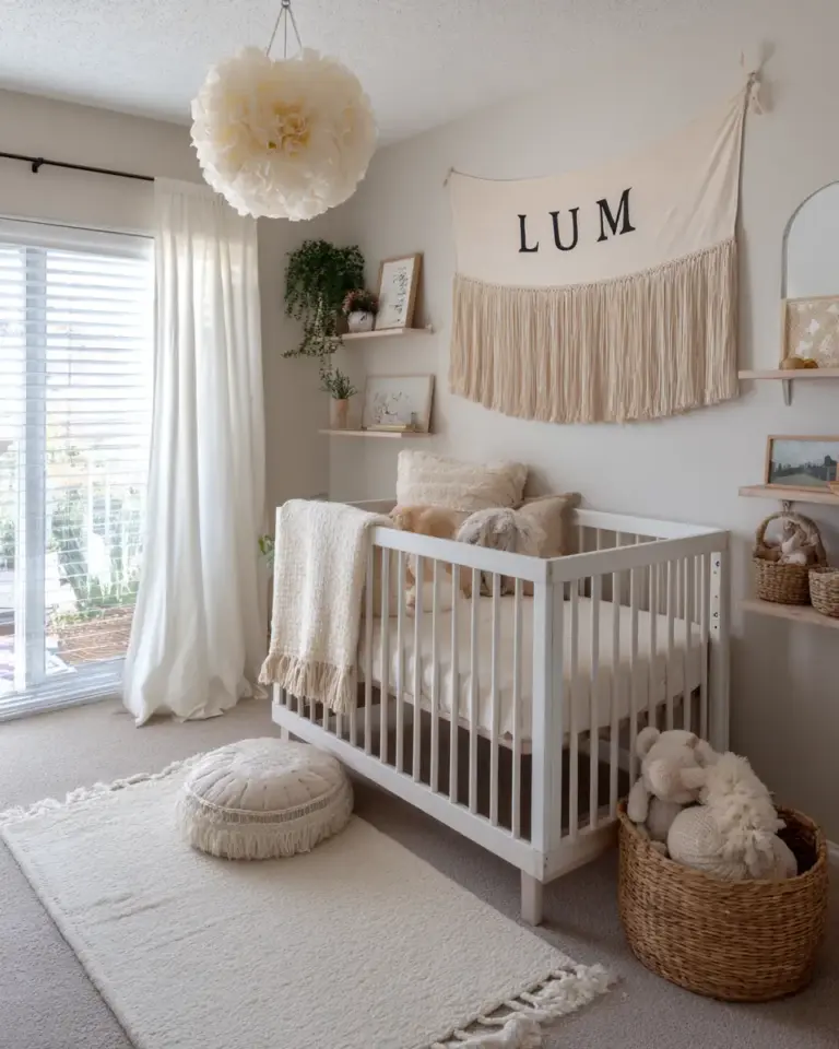 Cozy Japandi Nursery Decor Ideas - Featured