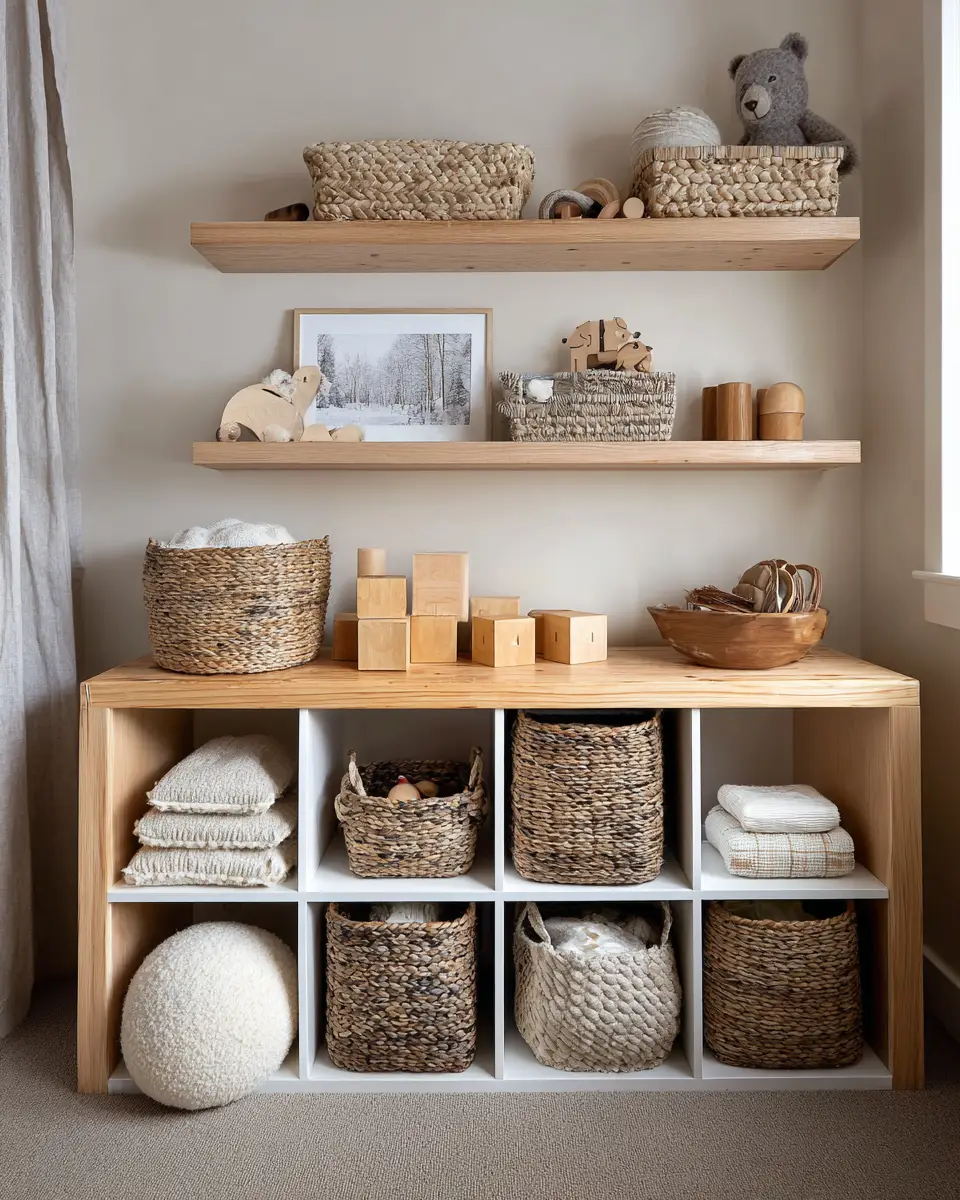 Cozy Japandi Nursery Decor Ideas