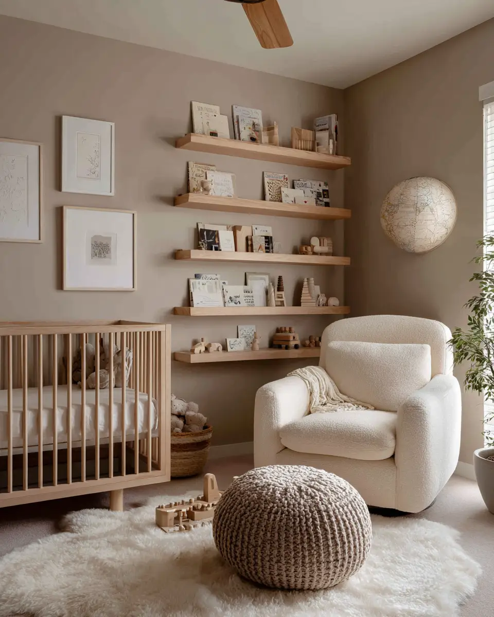 Cozy Japandi Nursery Decor Ideas