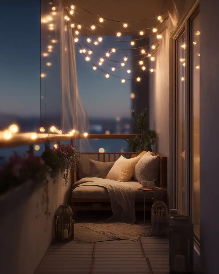 Cozy Minimalist Balcony Decor Ideas - Featured