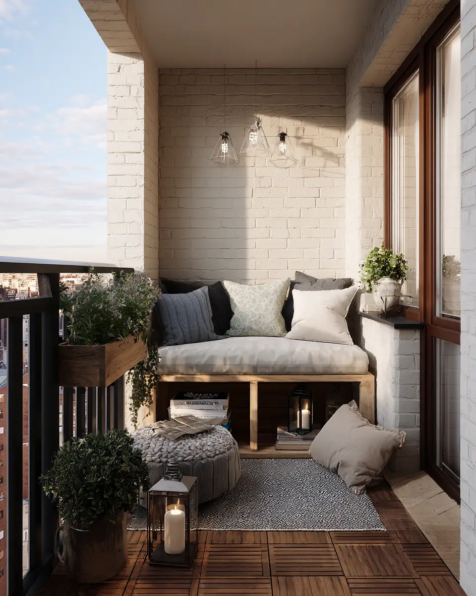 Cozy Minimalist Balcony Decor Ideas