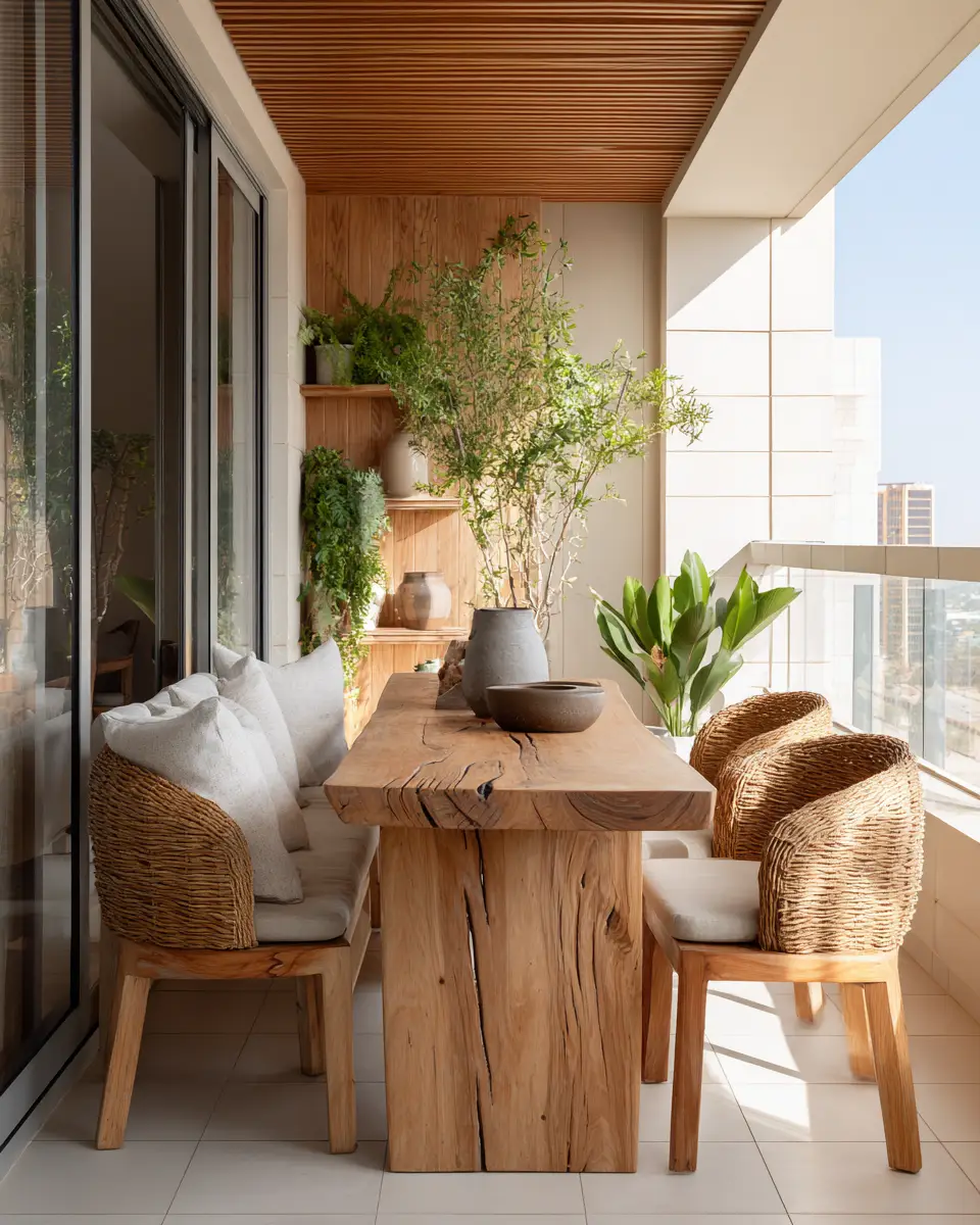 Cozy Minimalist Balcony Decor Ideas