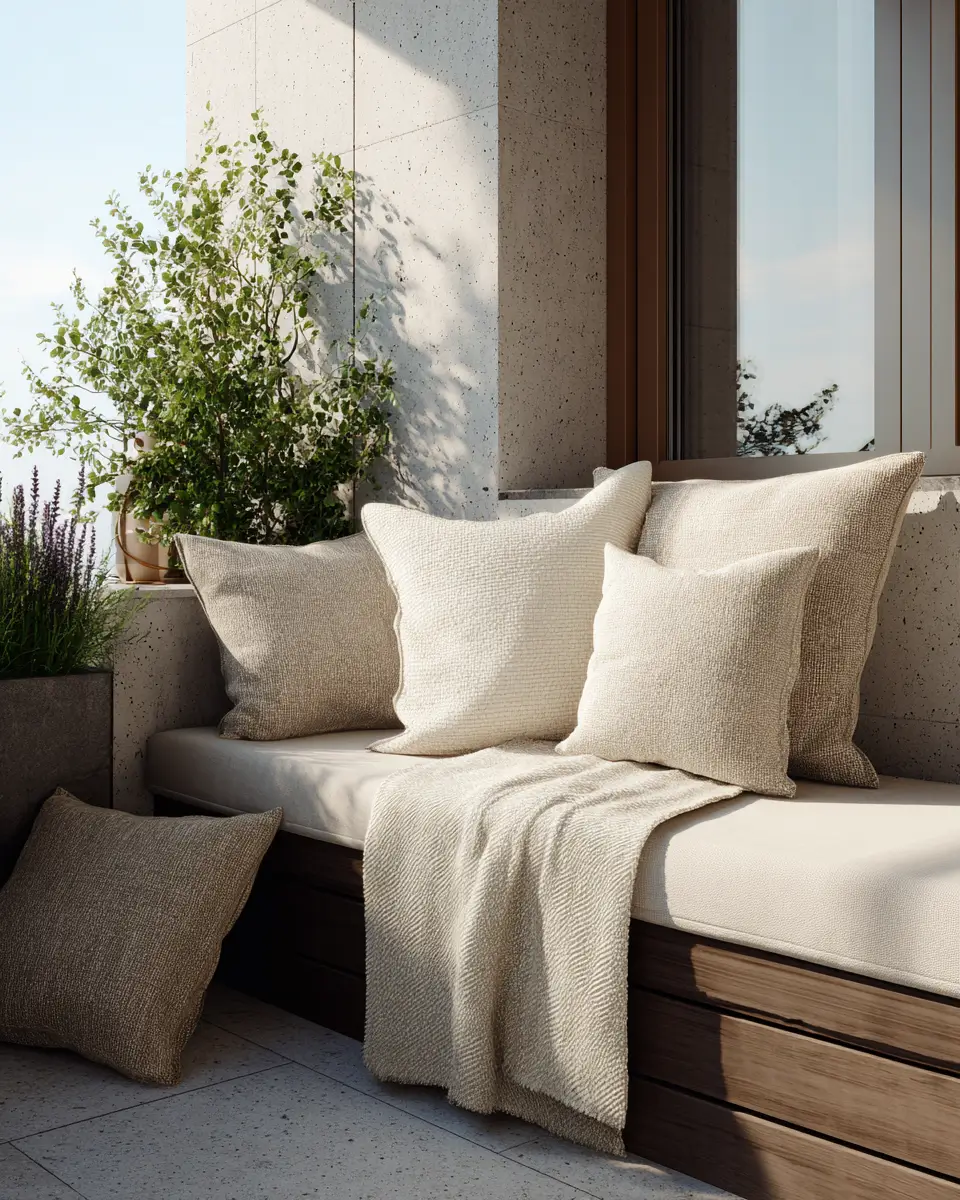 Cozy Minimalist Balcony Decor Ideas
