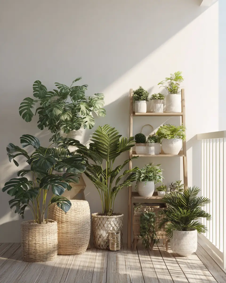 Cozy Minimalist Balcony Decor Ideas