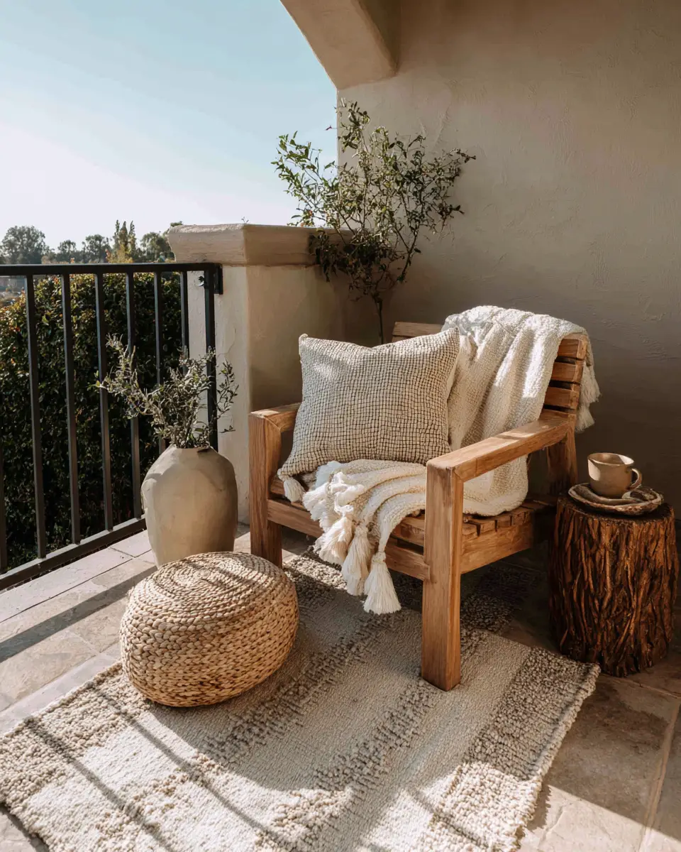 Cozy Minimalist Balcony Decor Ideas