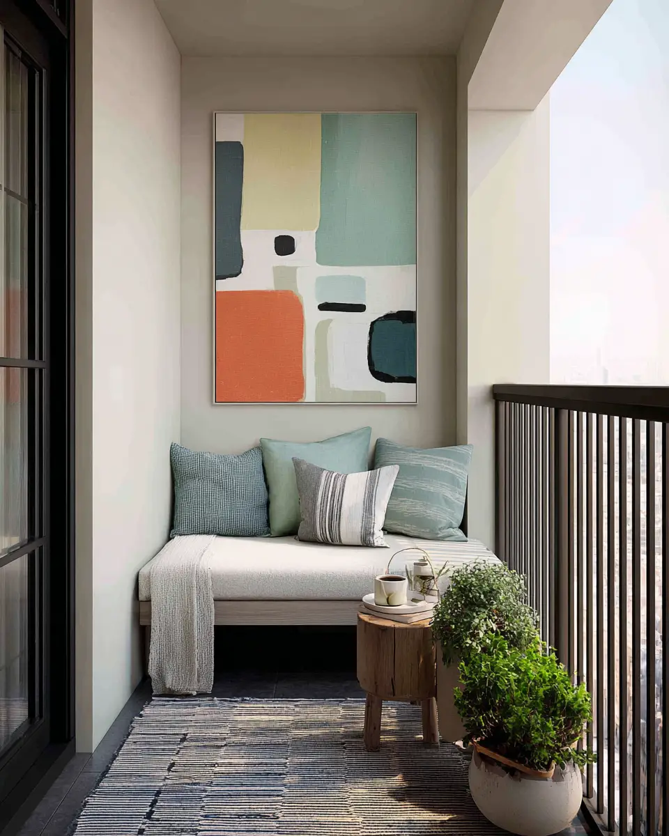 Cozy Minimalist Balcony Decor Ideas
