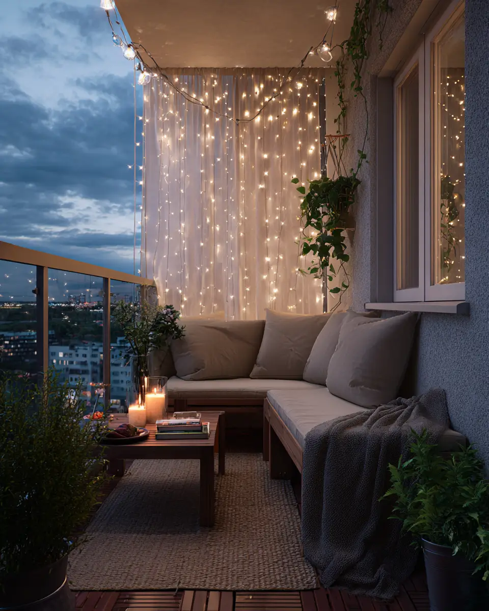 Cozy Minimalist Balcony Decor Ideas
