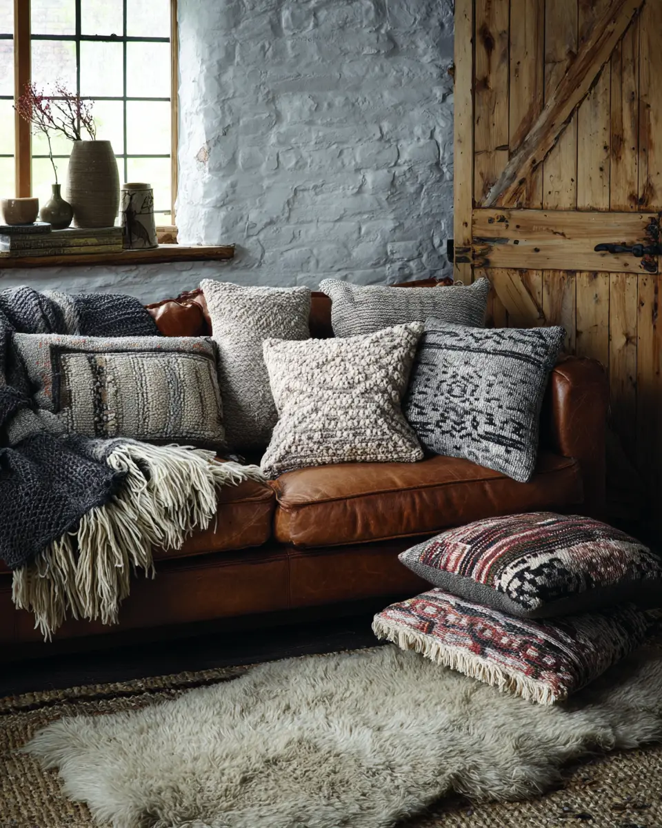 Cozy Rustic Living Room Decor Ideas - Featured