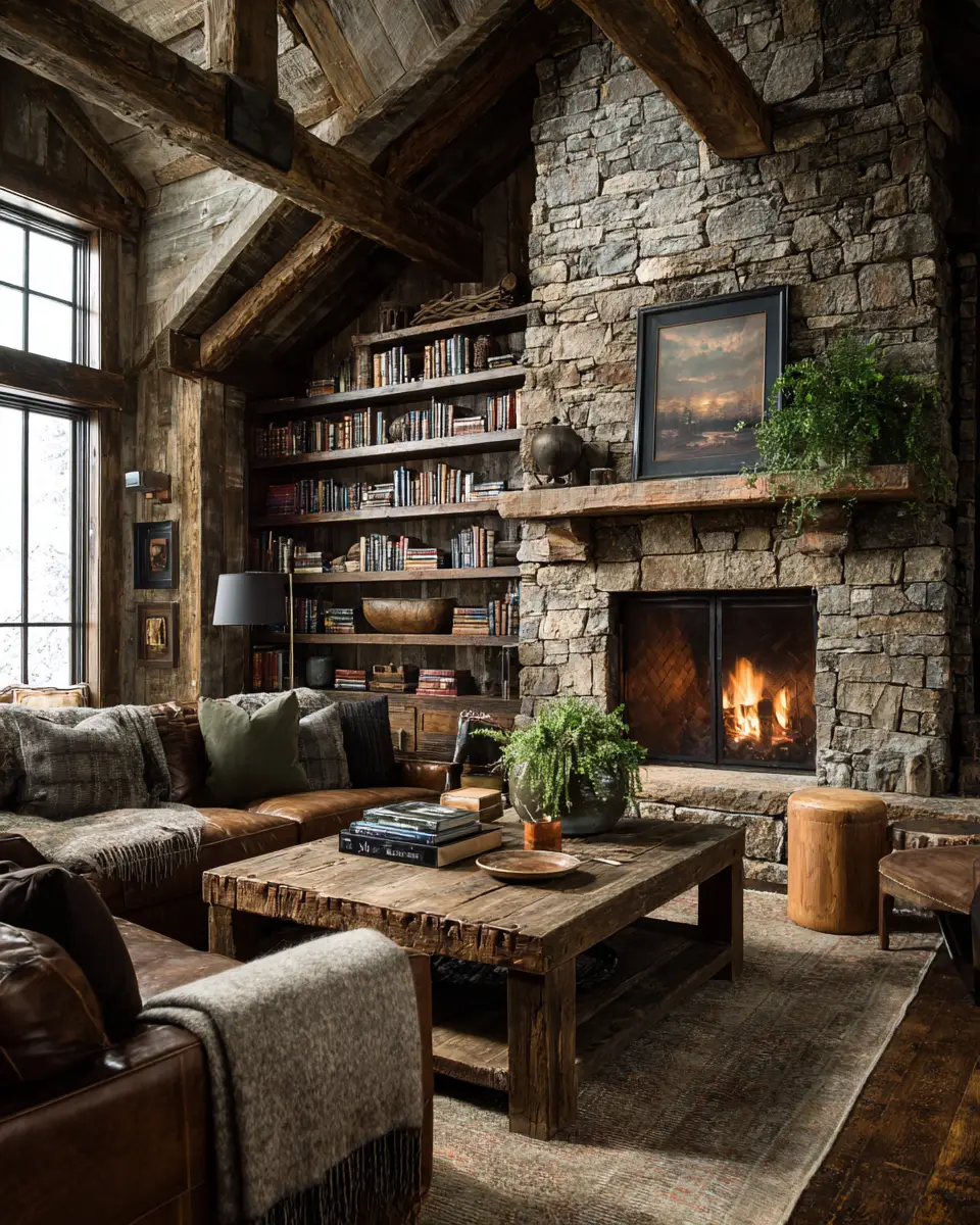Cozy Rustic Living Room Decor Ideas