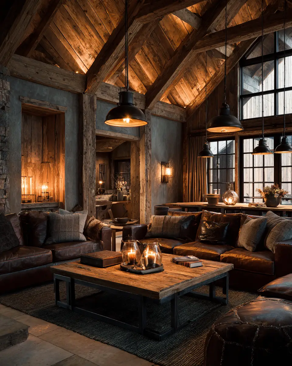 Cozy Rustic Living Room Decor Ideas