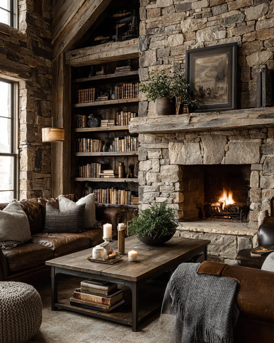 Cozy Rustic Living Room Decor Ideas
