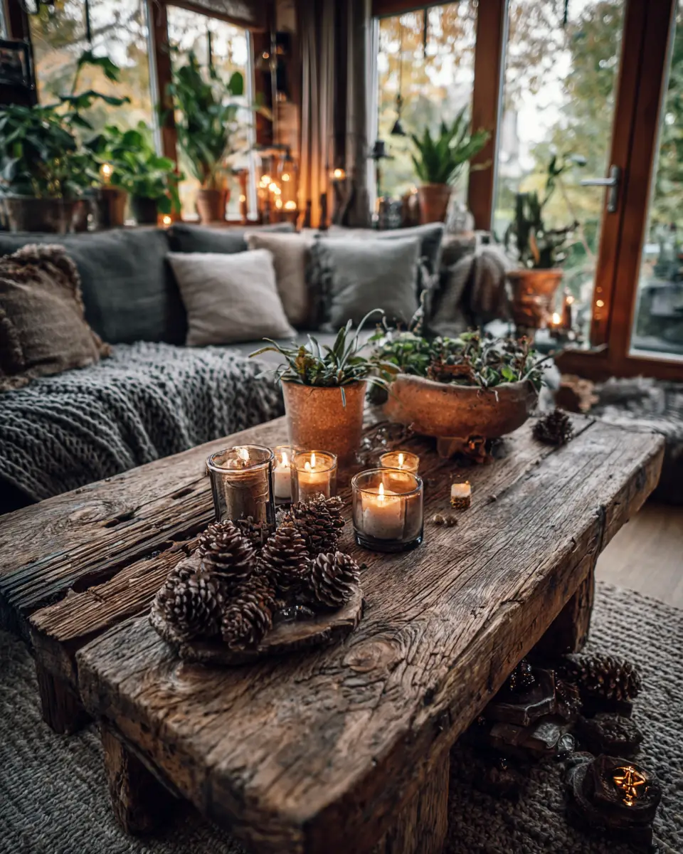 Cozy Rustic Living Room Decor Ideas
