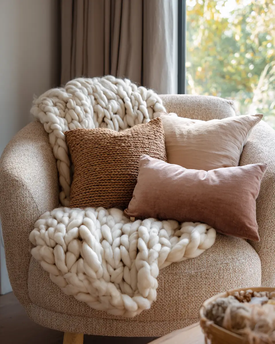 Cozy Scandinavian Living Room Decor Ideas