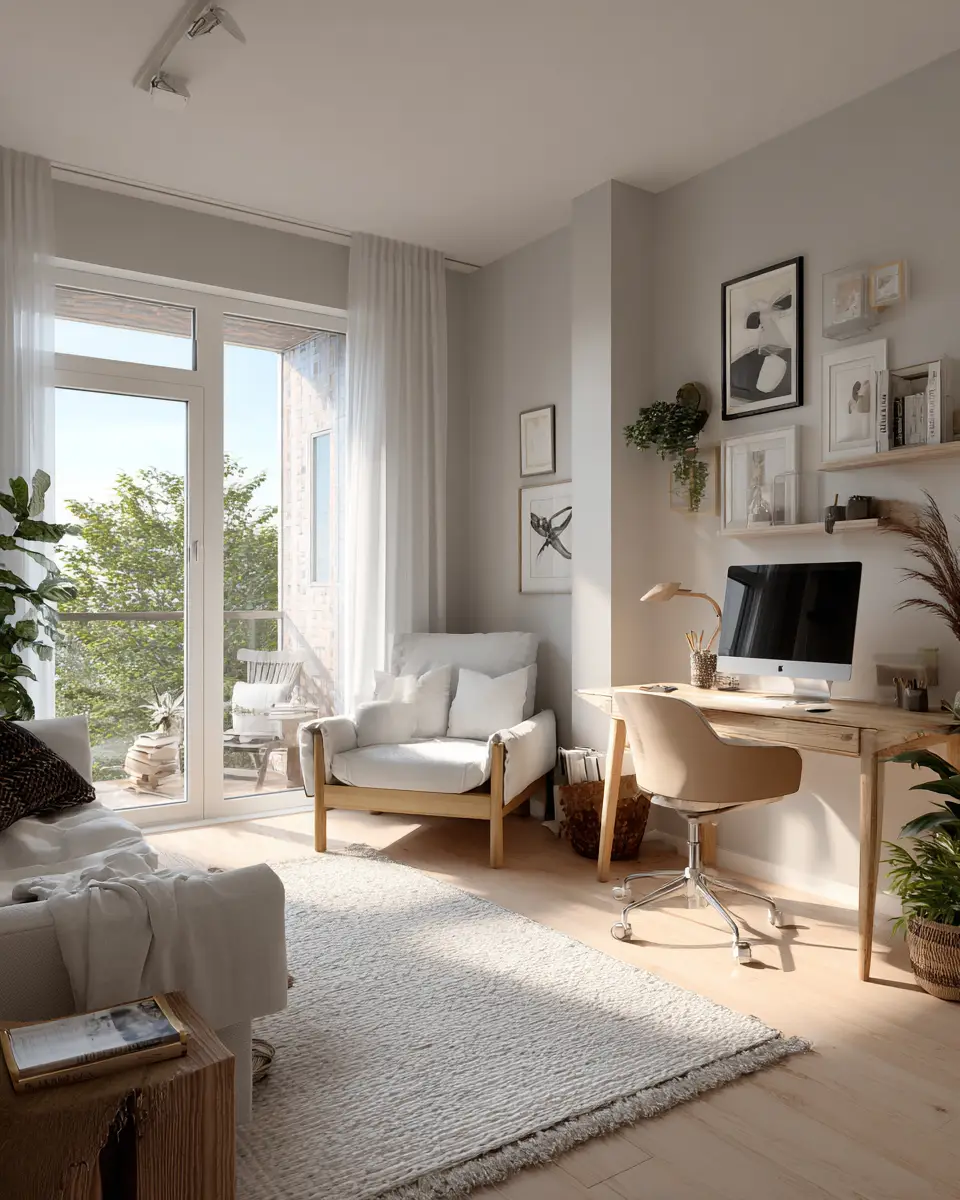Cozy Scandinavian Living Room Decor Ideas