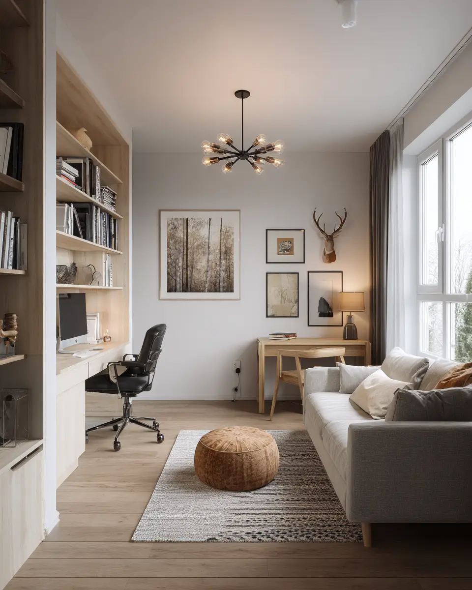 Cozy Scandinavian Living Room Decor Ideas