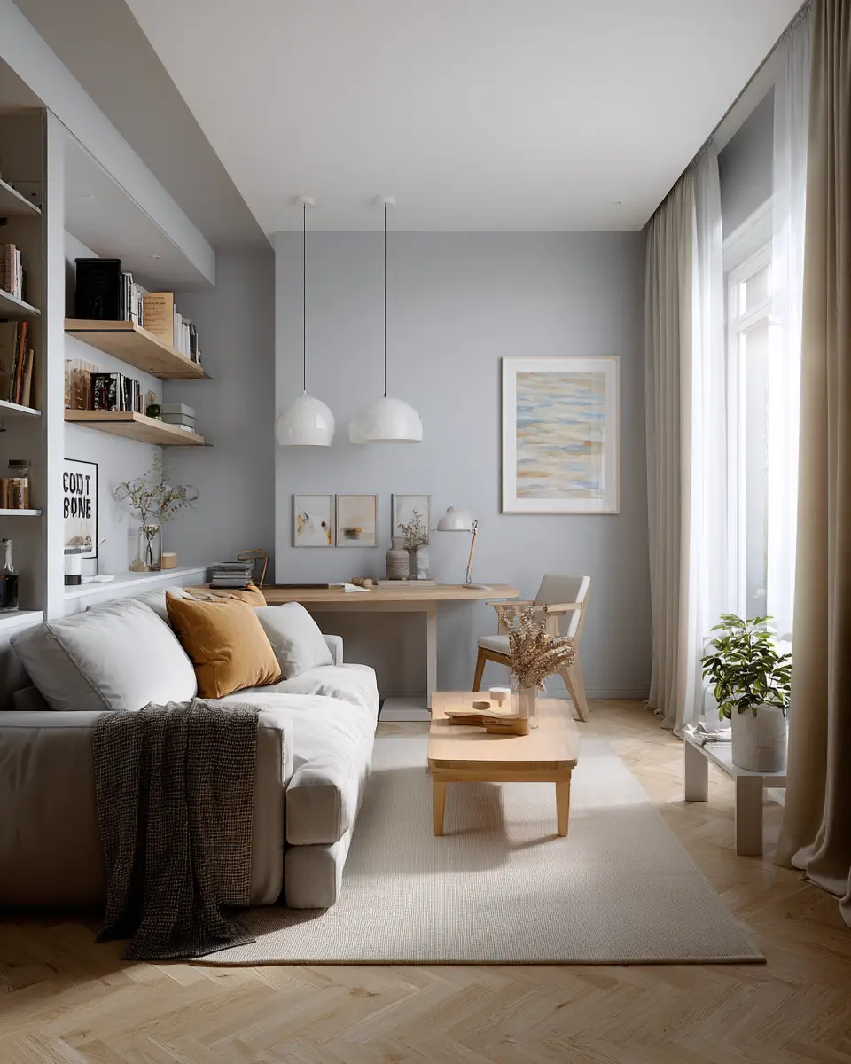 Cozy Scandinavian Living Room Decor Ideas