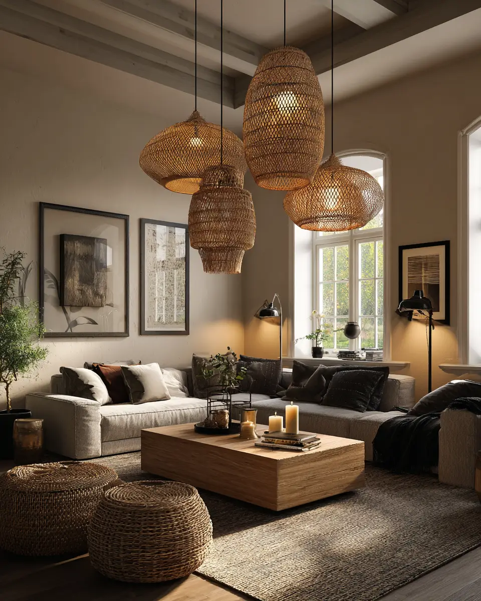 Cozy Scandinavian Living Room Decor Ideas