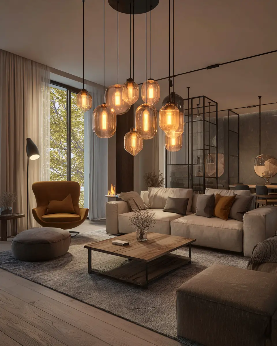 Cozy Scandinavian Living Room Decor Ideas