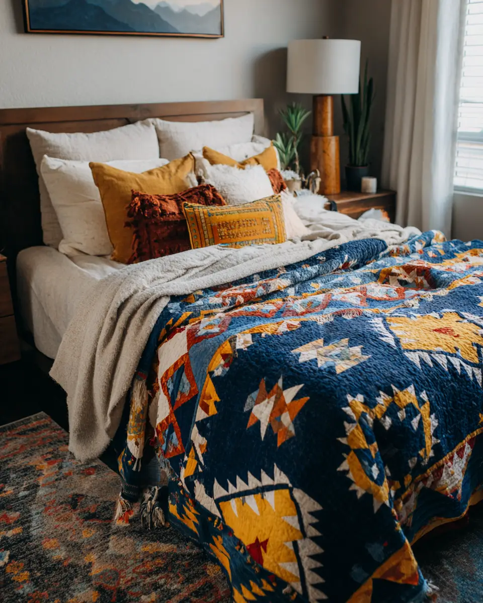 Cozy Southwestern Bedroom Decor Ideas