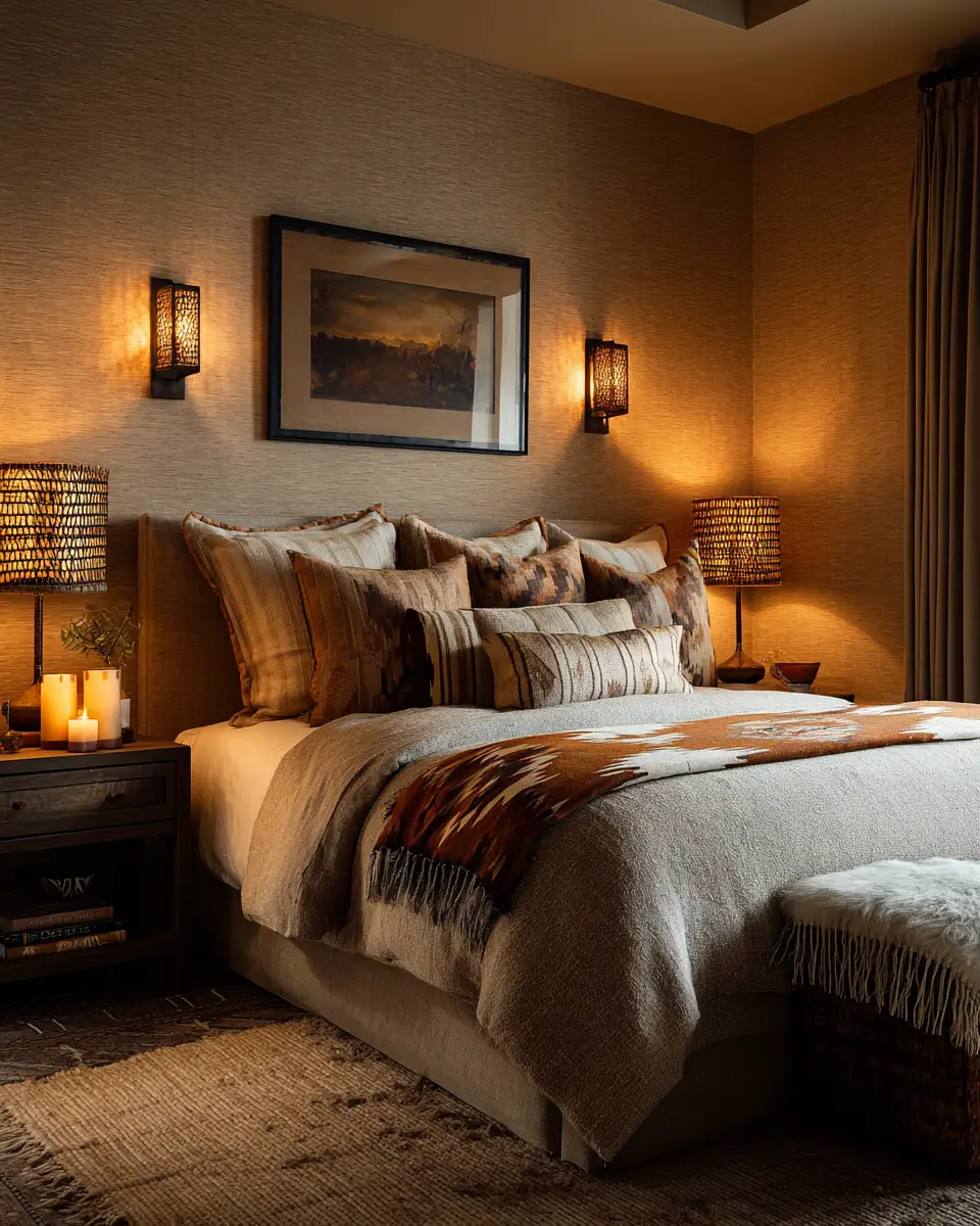 Cozy Southwestern Bedroom Decor Ideas