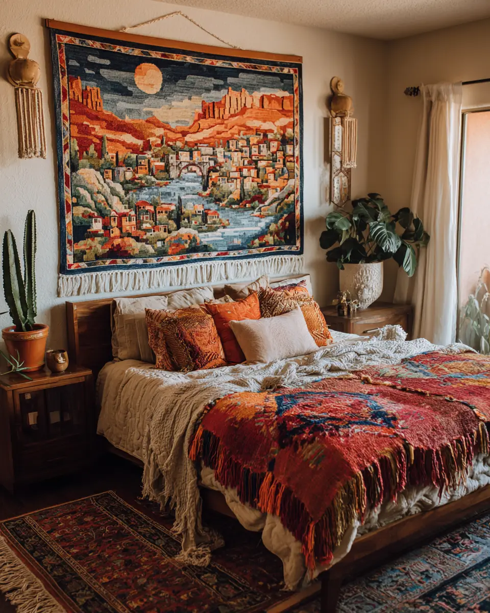 Cozy Southwestern Bedroom Decor Ideas