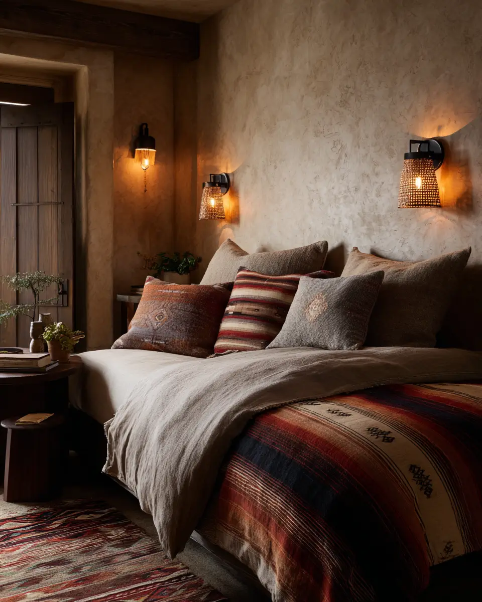 Cozy Southwestern Bedroom Decor Ideas