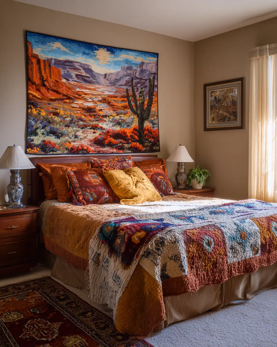 Cozy Southwestern Bedroom Decor Ideas