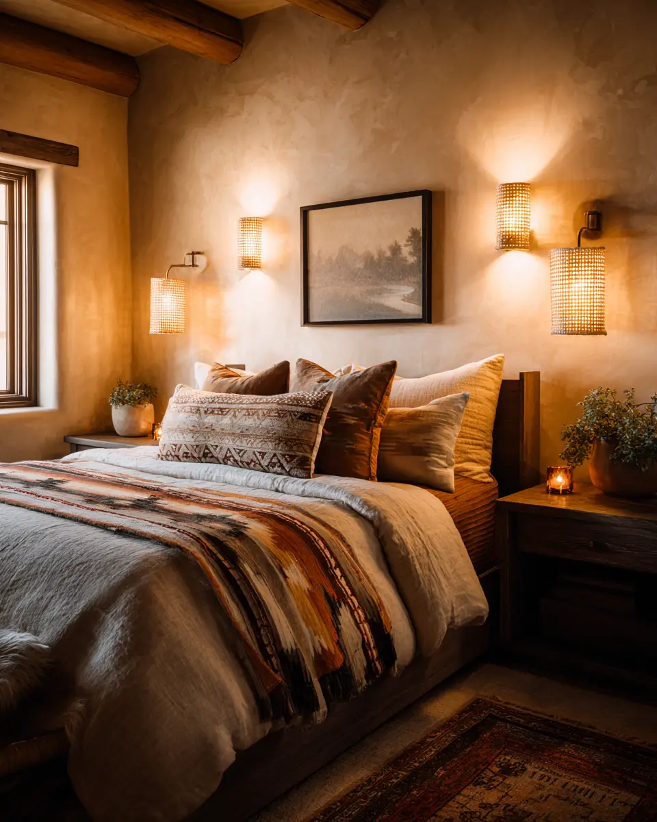 Cozy Southwestern Bedroom Decor Ideas