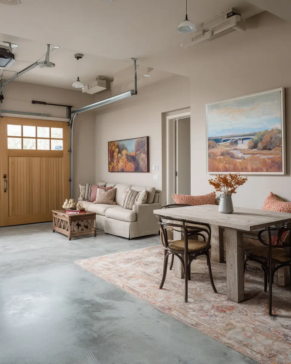 Cozy Transitional Garage Decor Ideas